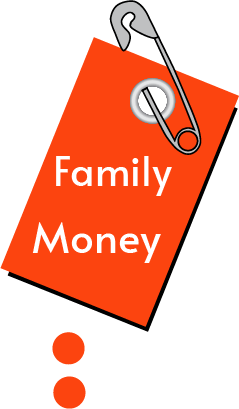 A red note hung in there written ‘’Family Money’’.