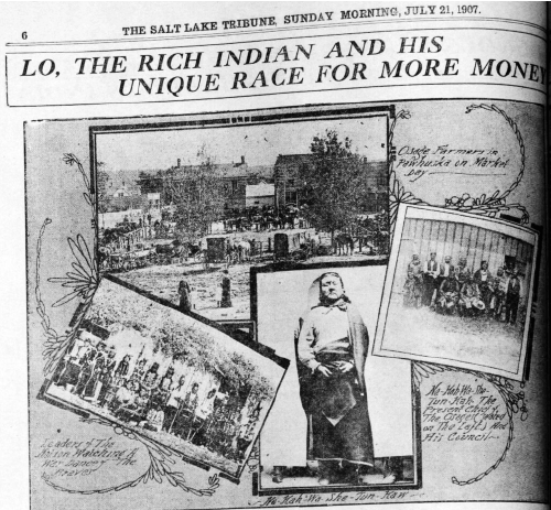 The piece of paper from a NW with the Lo, The rich Indian and his unique race for more money title